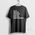 Original Las Vegas Aces Ampersand 2025 Champs Players - Adult & Kids T-Shirts, Sweatshirts & Hoodies apparel design preview 1