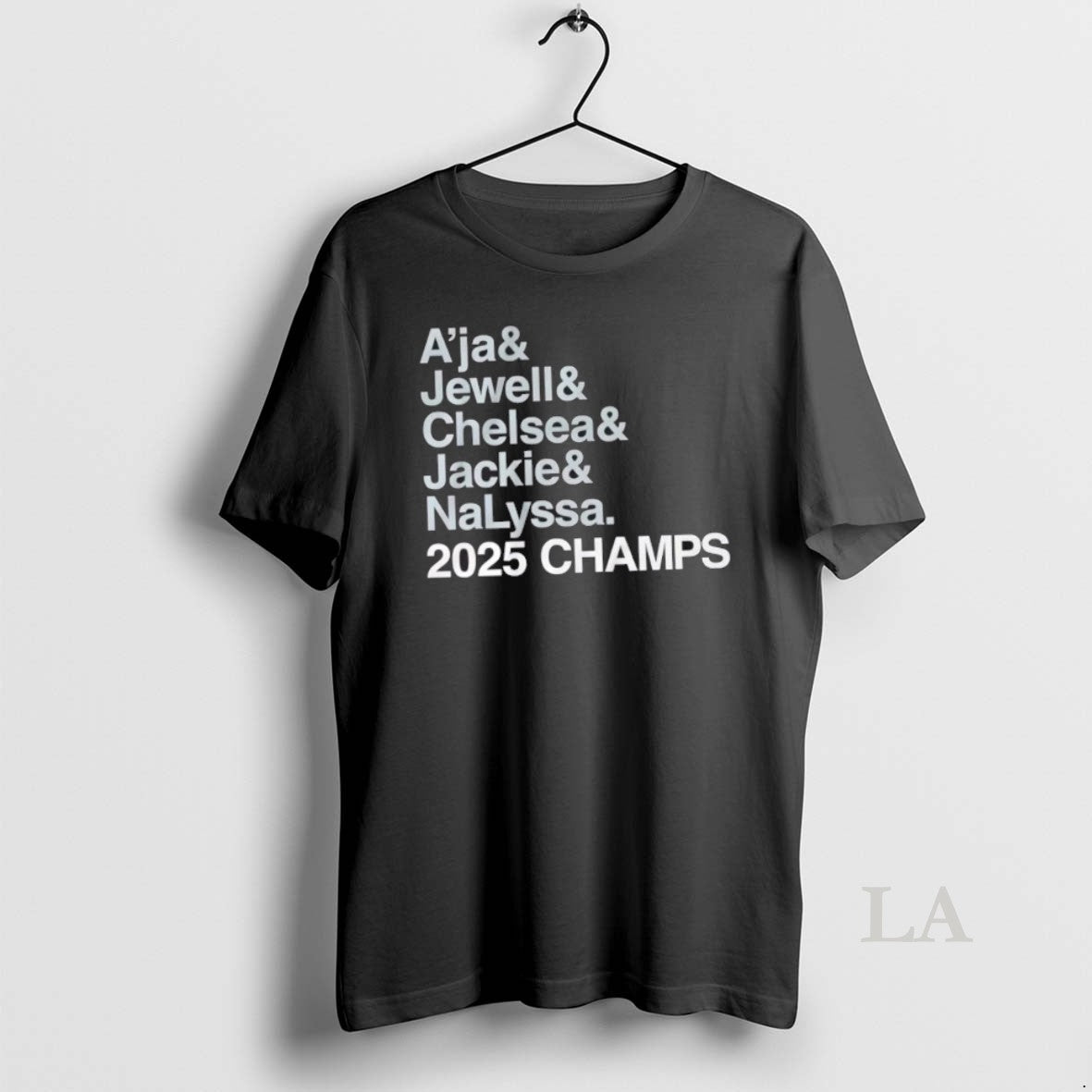 Original Las Vegas Ampersand 2025 Champs Aja Jewell - Adult & Kids T-Shirts, Sweatshirts & Hoodies apparel design preview 1