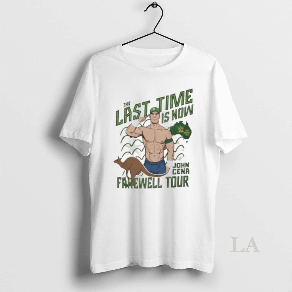 Original Last Time Is Now John Cena Australia - Adult & Kids T-Shirts, Sweatshirts & Hoodies apparel design preview 1