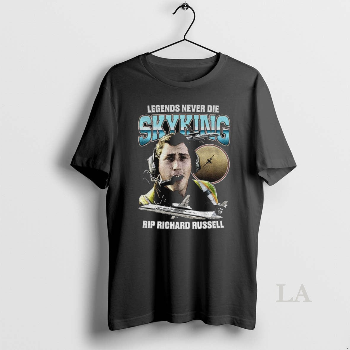 Original Legends Never Die Skyking Rip Richard - Adult & Kids T-Shirts, Sweatshirts & Hoodies apparel design preview 1