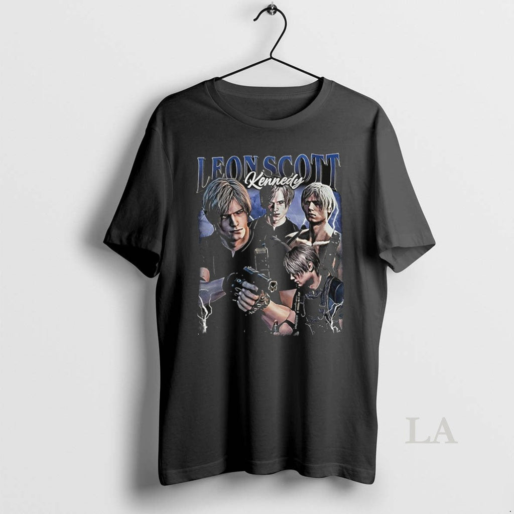 Original Leon Scott Kennedy Vintage Ceramic And - Adult & Kids T-Shirts, Sweatshirts & Hoodies apparel design preview 1