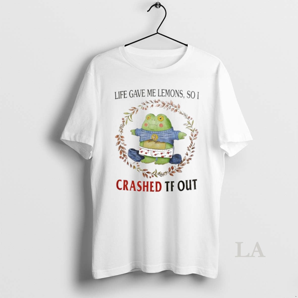 Original Life Gave Me Lemons So I Crashed Tf Out - Adult & Kids T-Shirts, Sweatshirts & Hoodies apparel design preview 1
