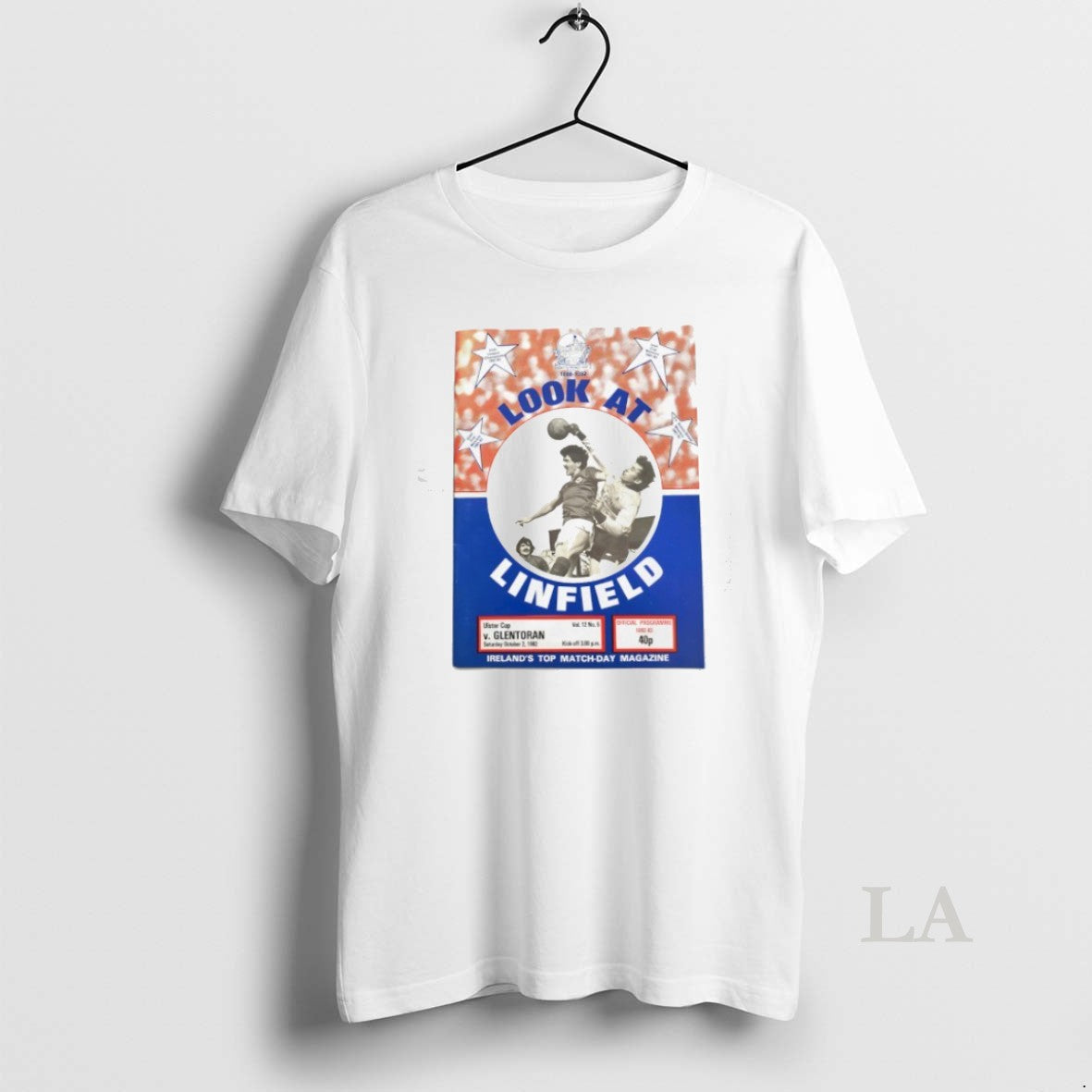 Original Linfield And Glentoran Look At Irelands Top - Adult & Kids T-Shirts, Sweatshirts & Hoodies apparel design preview 1