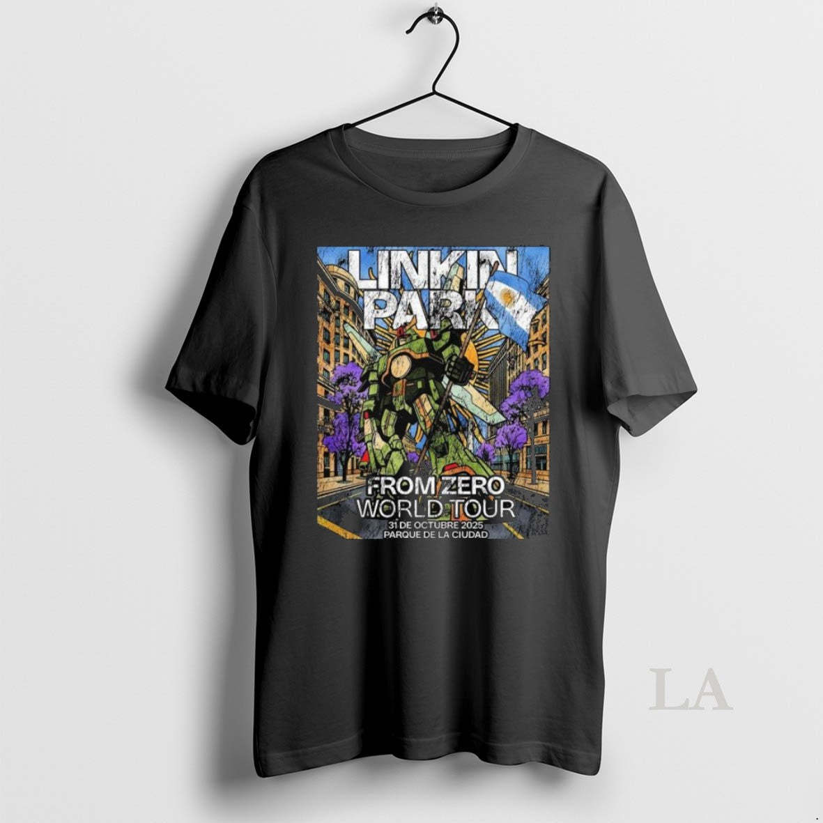 Original Linkin Park From Zero World Tour 2025 Buenos - Adult & Kids T-Shirts, Sweatshirts & Hoodies apparel design preview 1