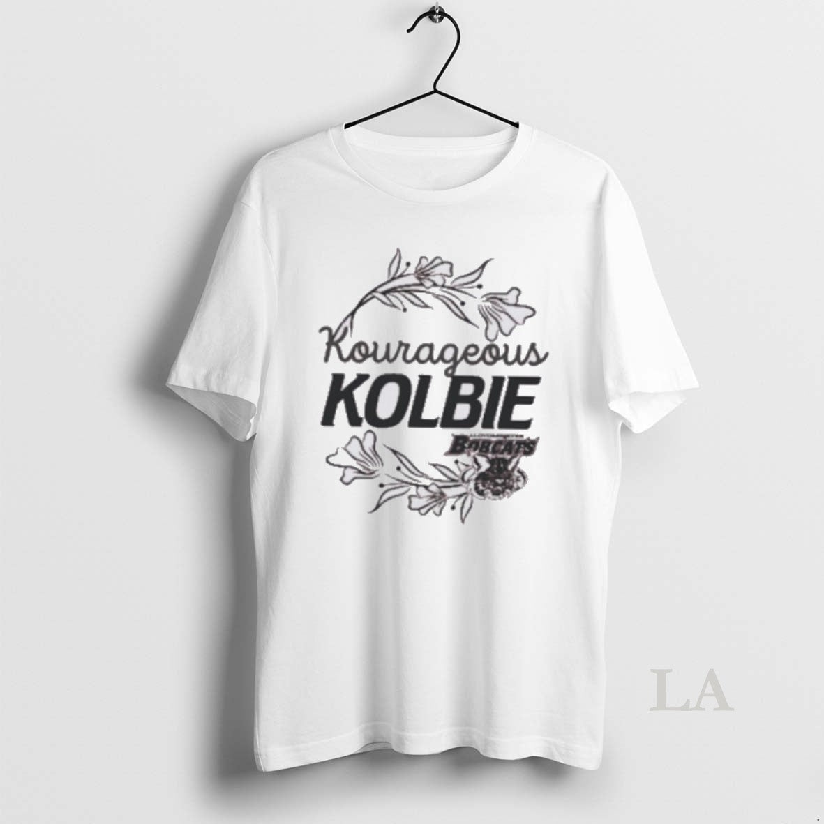 Original Lloydminster Bobcats Kourageous Kolbie - Adult & Kids T-Shirts, Sweatshirts & Hoodies apparel design preview 1