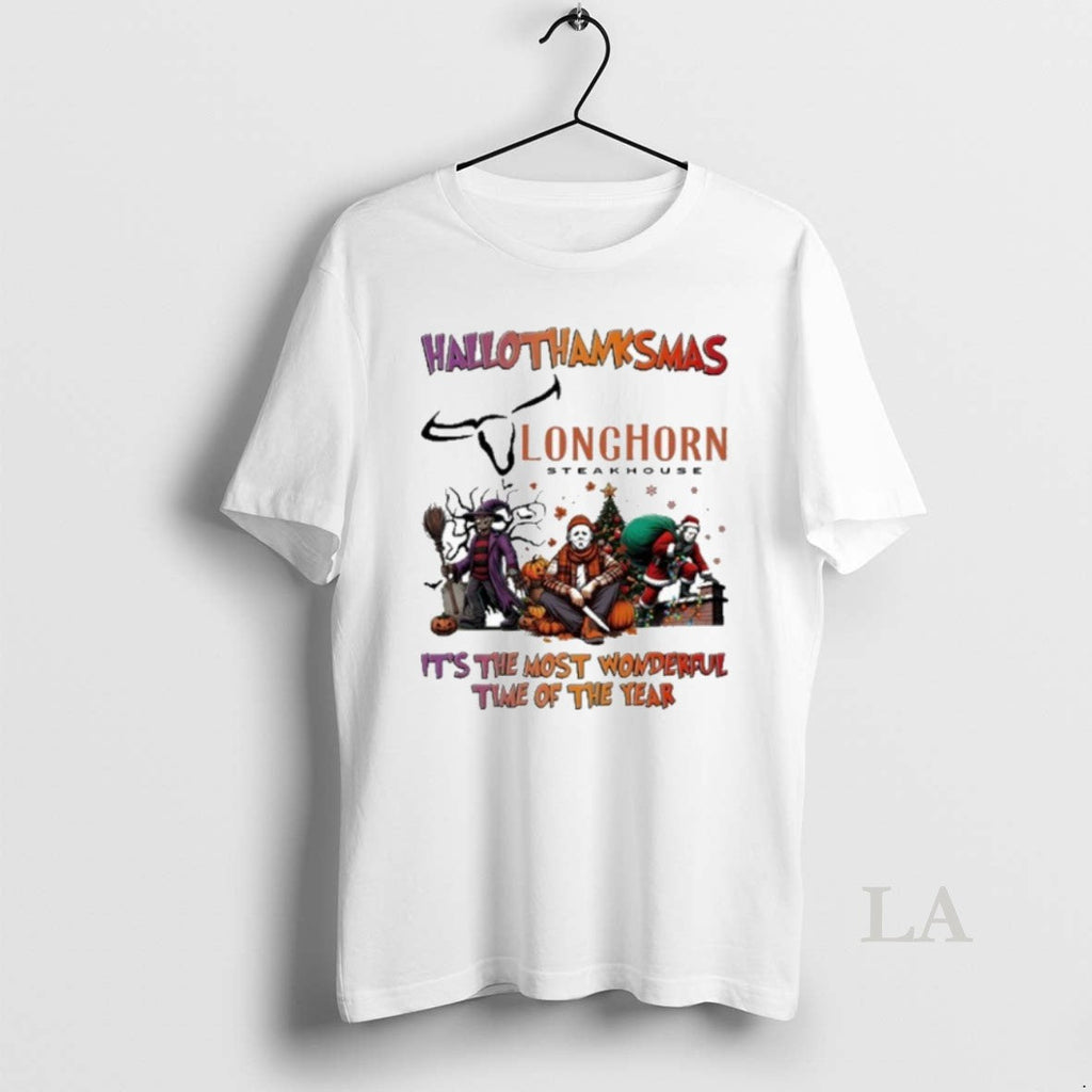 Original Longhorn Steakhouse Horror Film - Adult & Kids T-Shirts, Sweatshirts & Hoodies apparel design preview 1