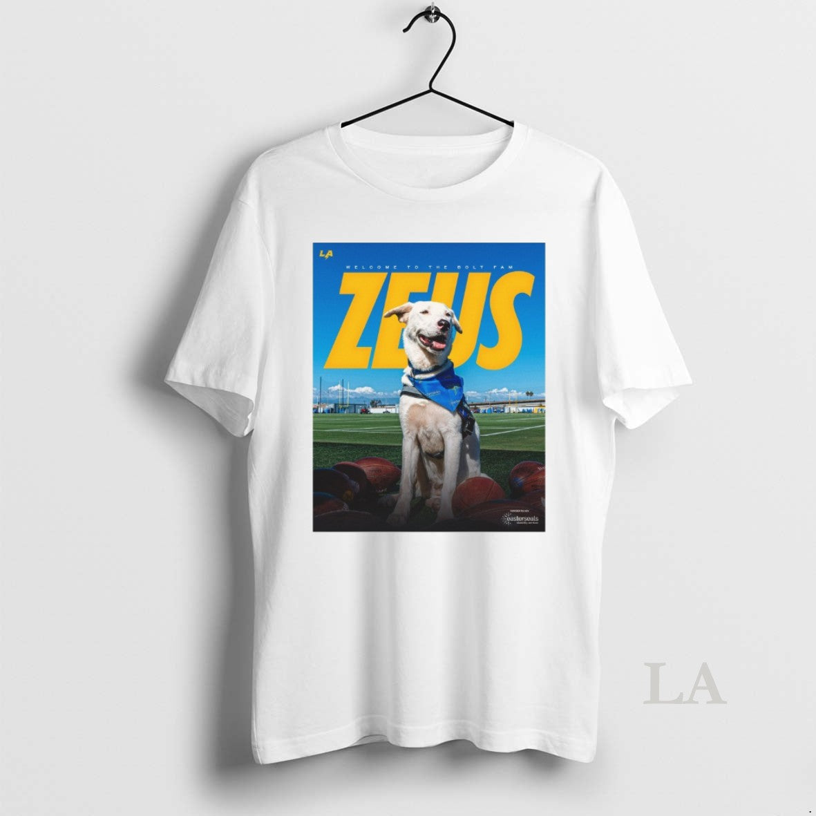 Original Los Angeles Chargers Welcome To The Bolt Fam - Adult & Kids T-Shirts, Sweatshirts & Hoodies apparel design preview 1