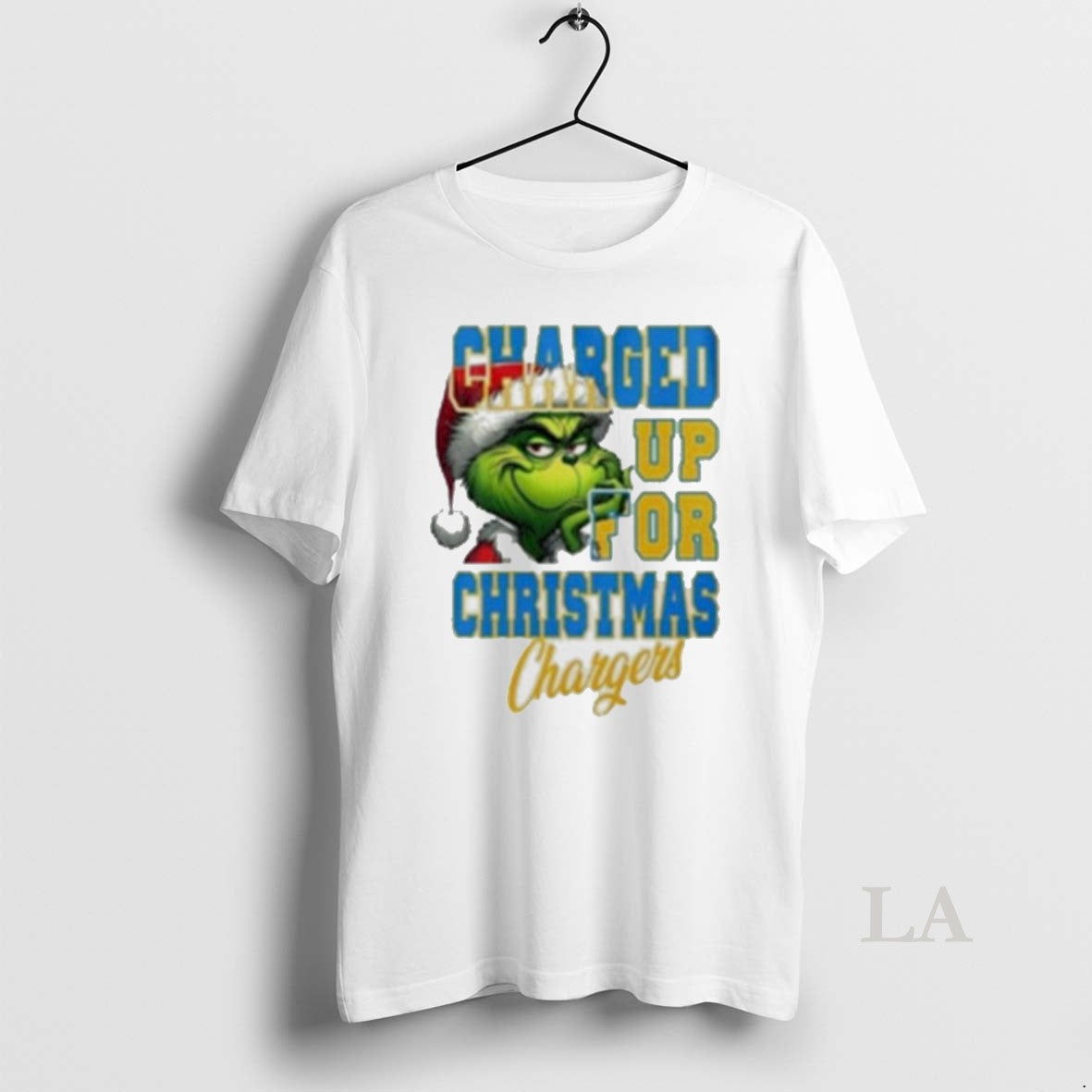 Original Los Angeles Chargers Charged Up For - Adult & Kids T-Shirts, Sweatshirts & Hoodies apparel design preview 1