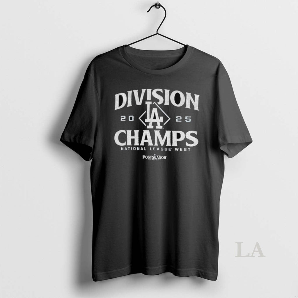 Original Los Angeles Dodgers 2025 Mlb Nl West - Adult & Kids T-Shirts, Sweatshirts & Hoodies apparel design preview 1