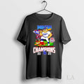 Original Los Angeles Dodgers 2025 Nl West Division - Adult & Kids T-Shirts, Sweatshirts & Hoodies apparel design preview 1