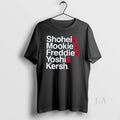 Original Los Angeles Dodgers Mlb Ampersand Stars - Adult & Kids T-Shirts, Sweatshirts & Hoodies apparel design preview 1