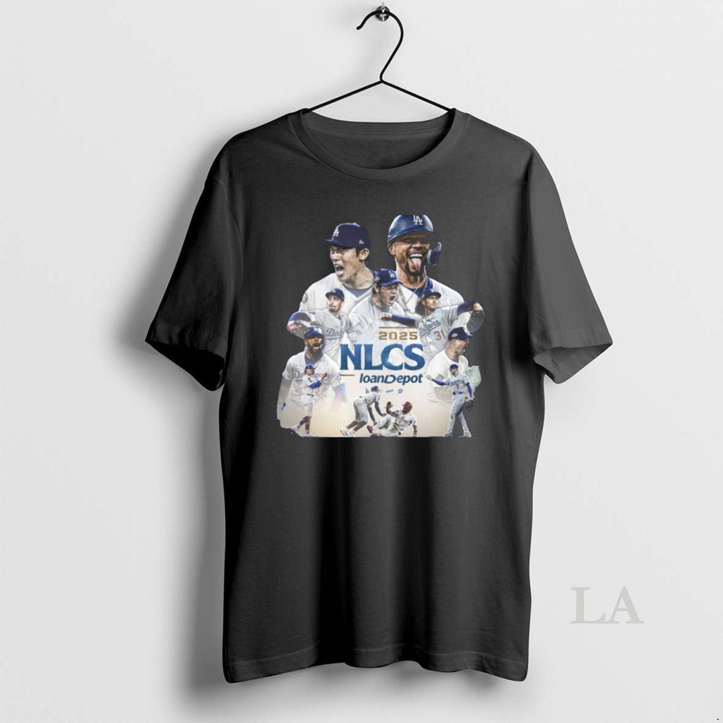 Original Los Angeles Dodgers Nlcs Bound Loandepot Mlb - Adult & Kids T-Shirts, Sweatshirts & Hoodies apparel design preview 1