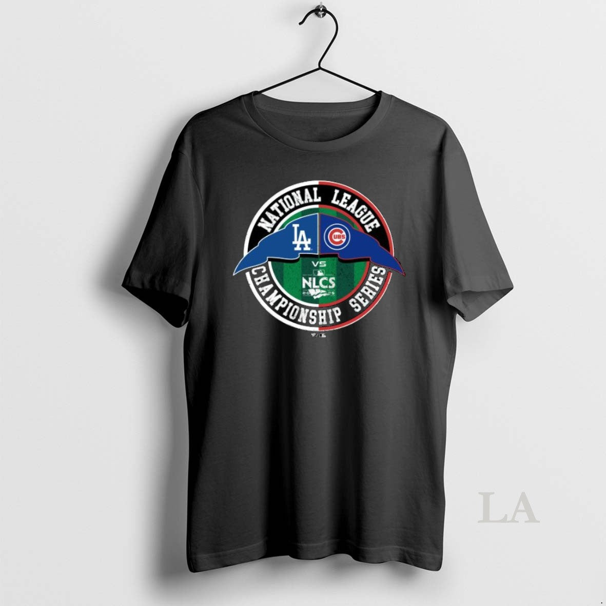 Original Los Angeles Dodgers Vs Chicago Cubs 2025 - Adult & Kids T-Shirts, Sweatshirts & Hoodies apparel design preview 1