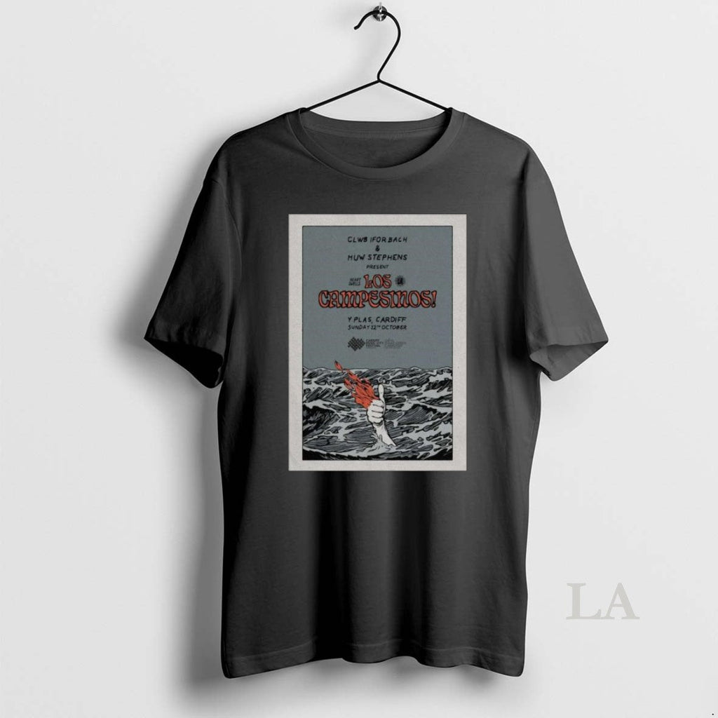 Original Los Campesinos October 12 2025 Cardiff - Adult & Kids T-Shirts, Sweatshirts & Hoodies apparel design preview 1