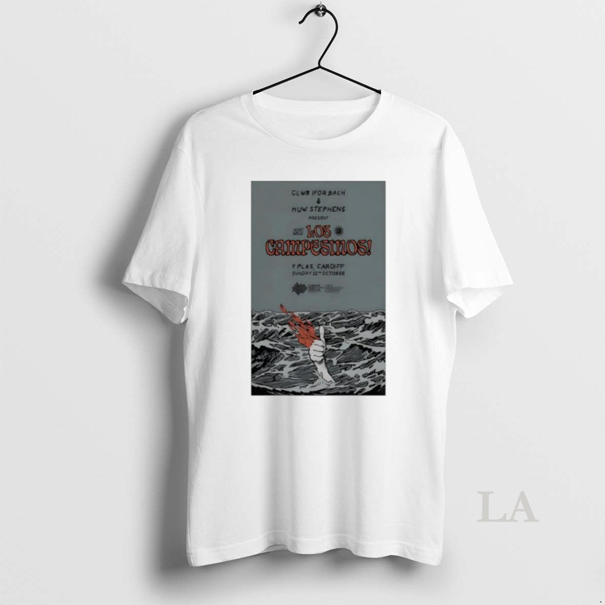 Original Los Campesinos Ctober 12th 2025 Cardiff - Adult & Kids T-Shirts, Sweatshirts & Hoodies apparel design preview 1