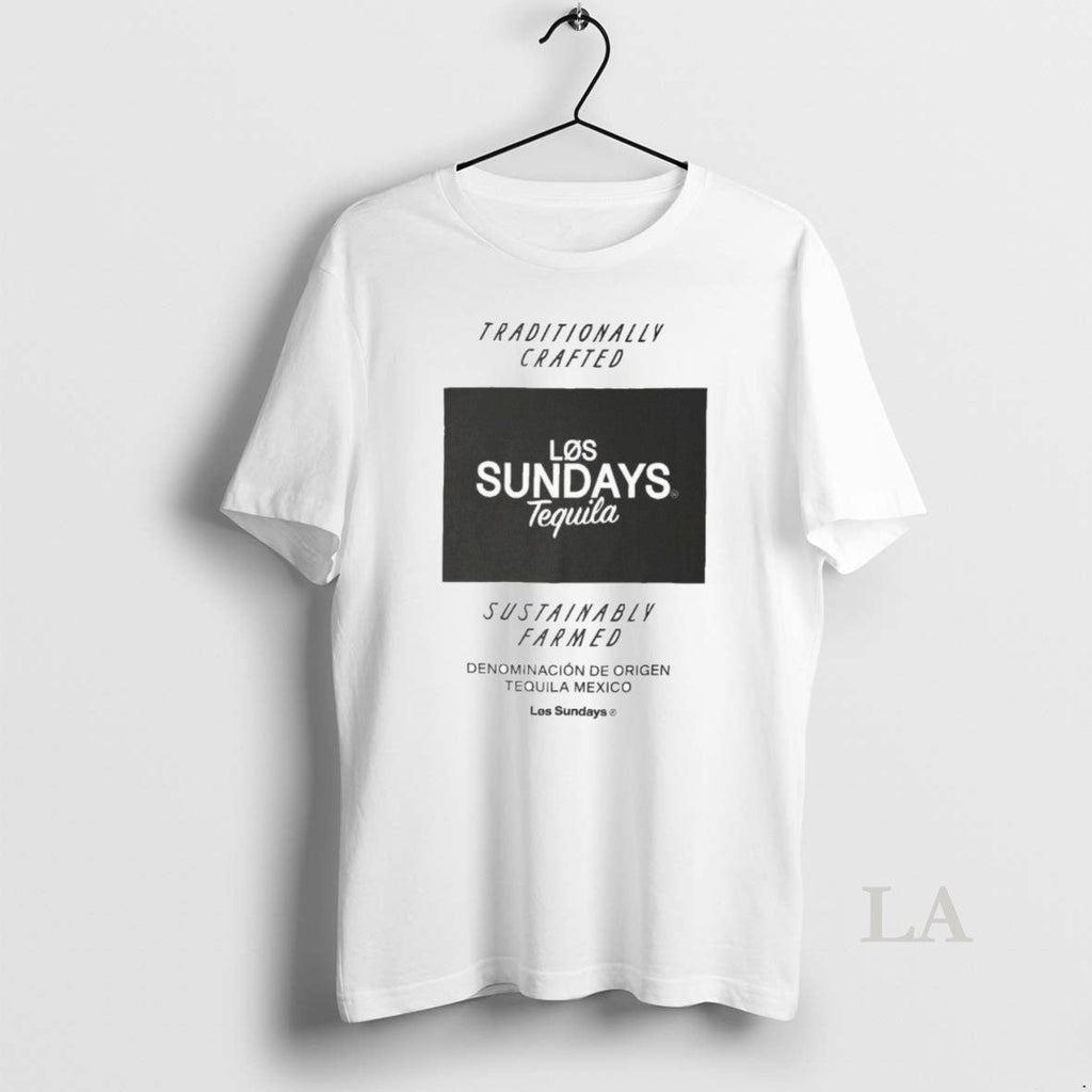 Original Los Sundays Tequila Traditionally Crafted - Adult & Kids T-Shirts, Sweatshirts & Hoodies apparel design preview 1
