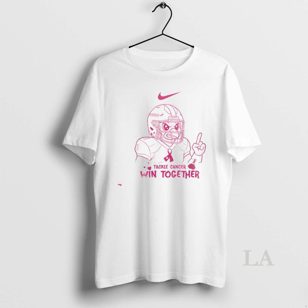 Original Louisville Cardinals Tackle Cancer Win - Adult & Kids T-Shirts, Sweatshirts & Hoodies apparel design preview 1