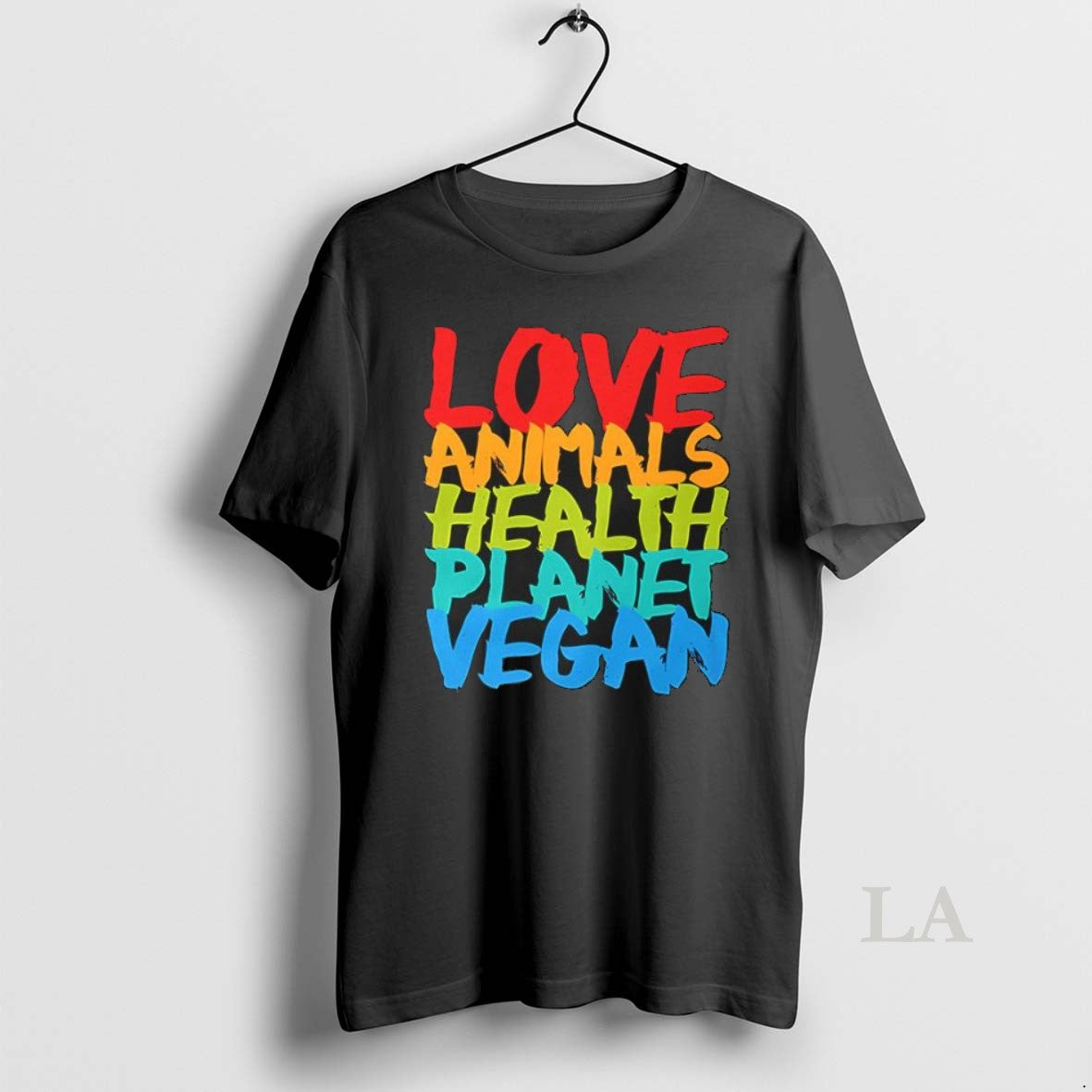 Original Love Animals Health Planet Vegan - Adult & Kids T-Shirts, Sweatshirts & Hoodies apparel design preview 1