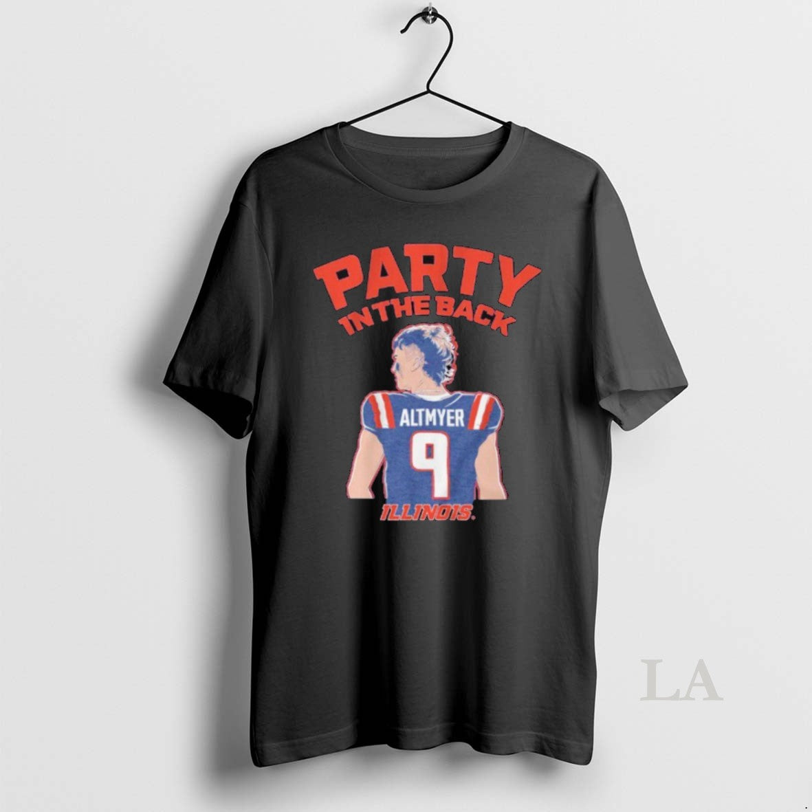 Original Luke Altmyer Party In The Back Illinois - Adult & Kids T-Shirts, Sweatshirts & Hoodies apparel design preview 1