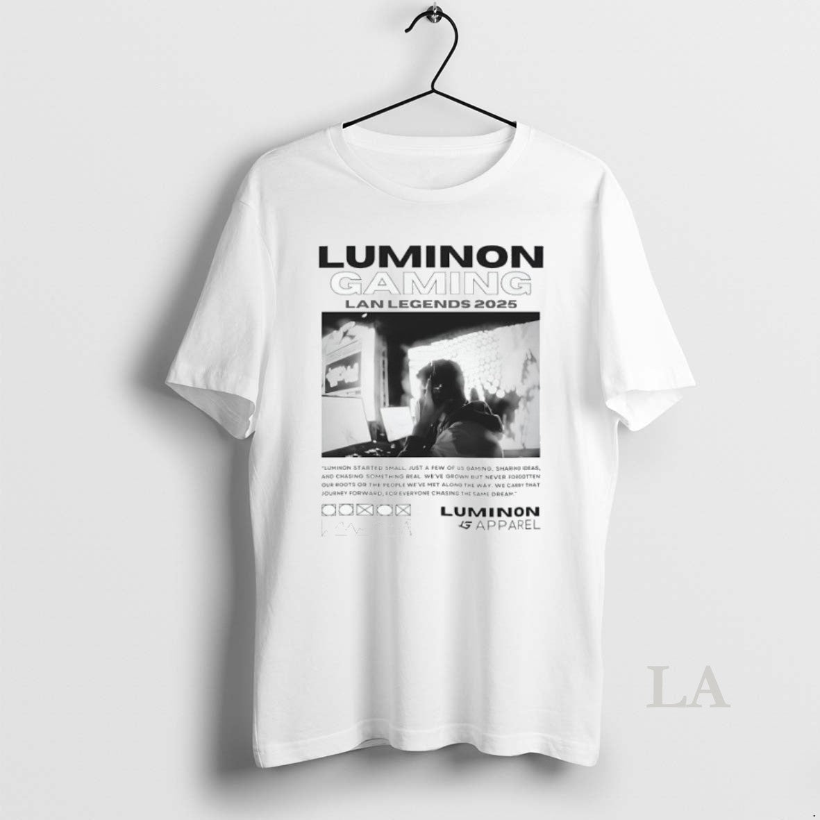 Original Luminon Gaming Lan Legends 2025 - Adult & Kids T-Shirts, Sweatshirts & Hoodies apparel design preview 1