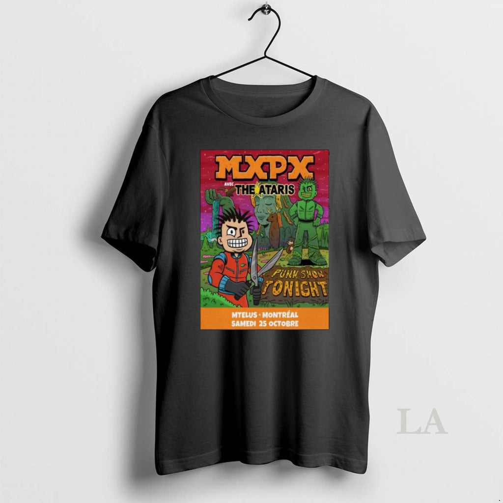 Original Mxpx October 25 2025 Mtelus In Montreal Long - Adult & Kids T-Shirts, Sweatshirts & Hoodies apparel design preview 1