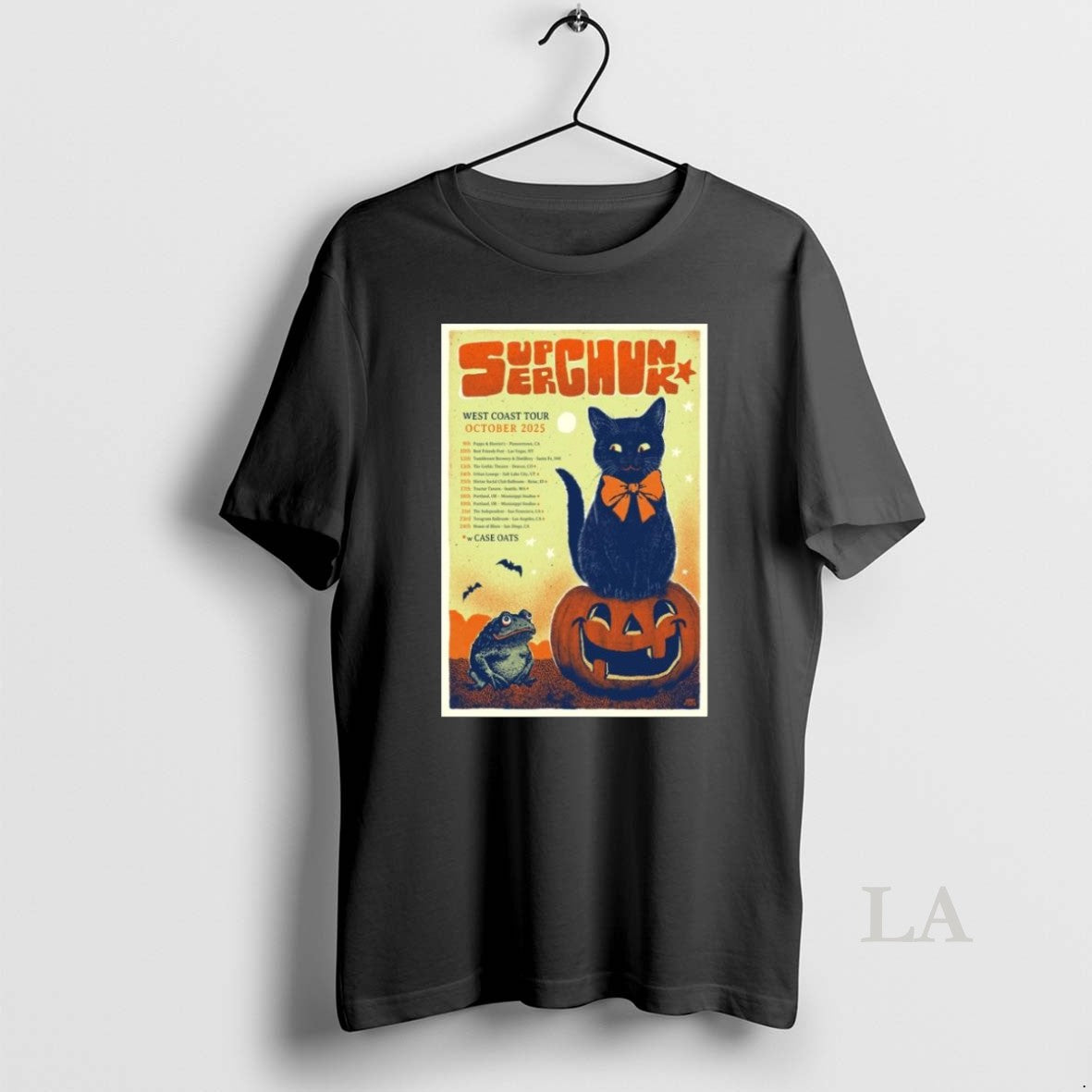 Original Mac Superchunk West Coast Tour 2025 Long - Adult & Kids T-Shirts, Sweatshirts & Hoodies apparel design preview 1