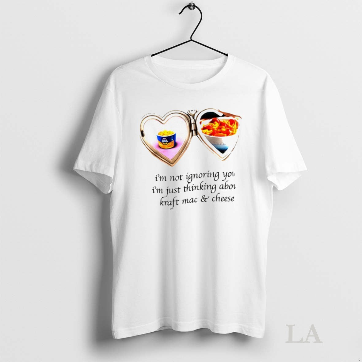 Original Macaroni Cheese Im Not Ignoring You Just - Adult & Kids T-Shirts, Sweatshirts & Hoodies apparel design preview 1