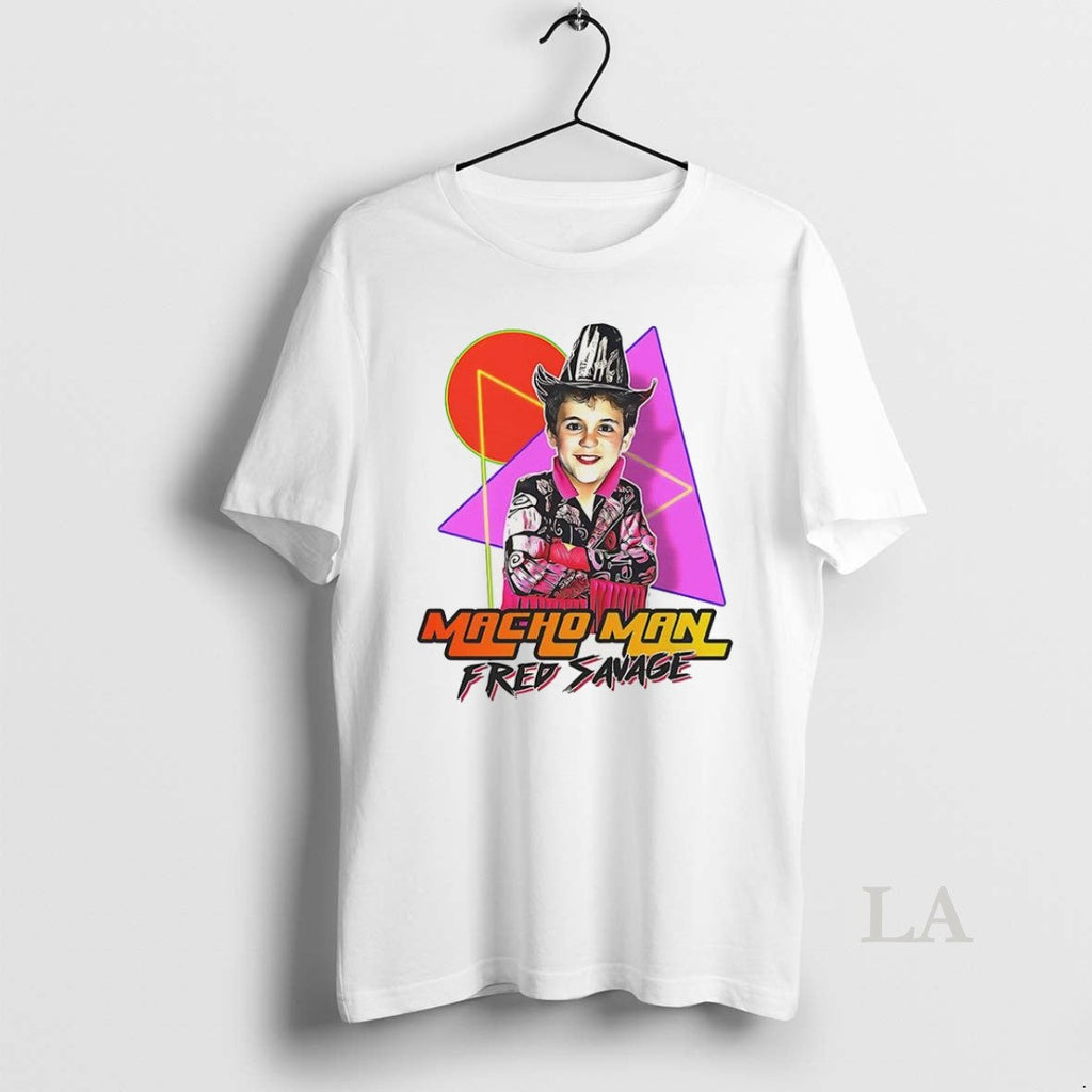Original Macho Man X Fred Savage Parody - Adult & Kids T-Shirts, Sweatshirts & Hoodies apparel design preview 1