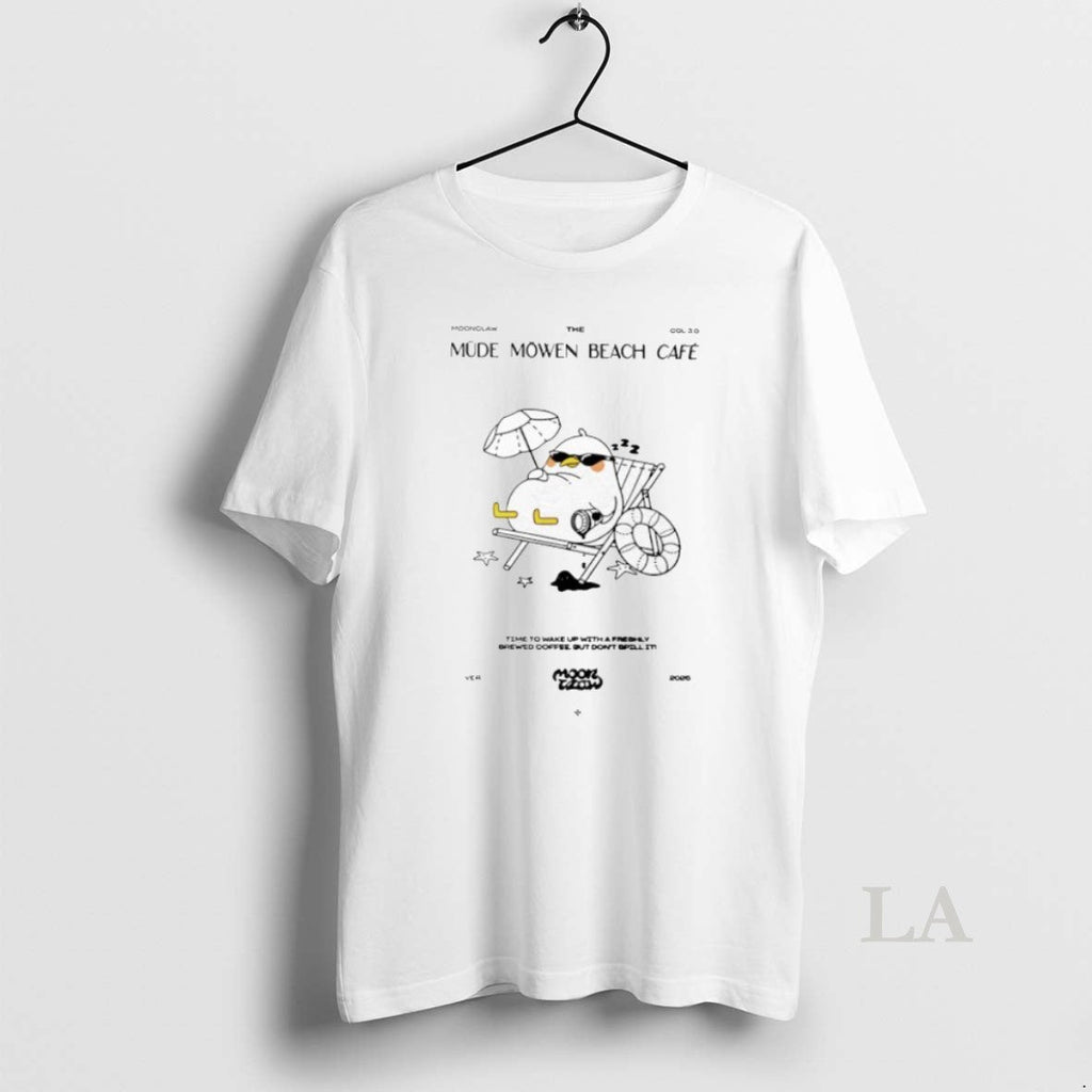 Original Mahluna Mude Mowen Beach Cafe - Adult & Kids T-Shirts, Sweatshirts & Hoodies apparel design preview 1