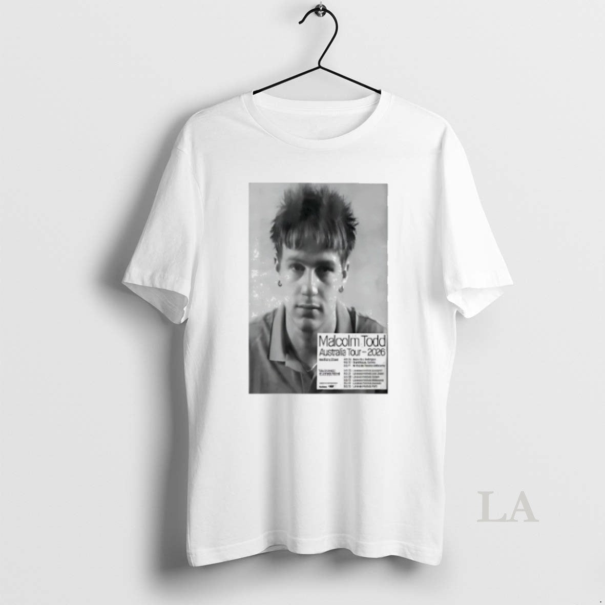 Original Malcolm Todd Australia Tour February 2026 - Adult & Kids T-Shirts, Sweatshirts & Hoodies apparel design preview 1