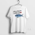 Original Man I Love Fish Milf - Adult & Kids T-Shirts, Sweatshirts & Hoodies apparel design preview 1