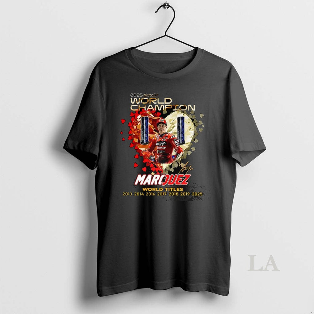 Original Marc Marquez Ducati Lenovo Team Motogp 2025 - Adult & Kids T-Shirts, Sweatshirts & Hoodies apparel design preview 1
