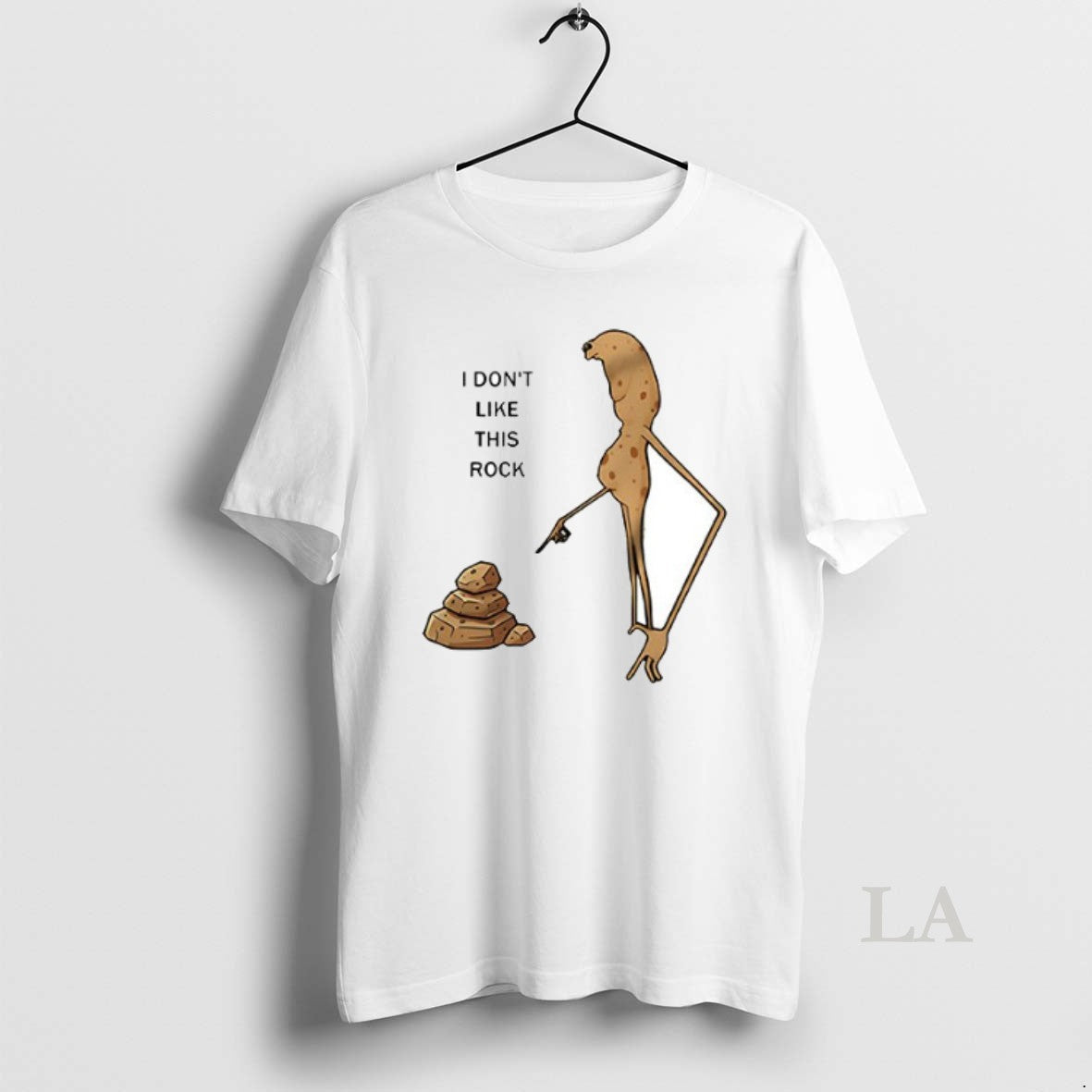 Original Marcus The Worm I Dont Like This Rock - Adult & Kids T-Shirts, Sweatshirts & Hoodies apparel design preview 1