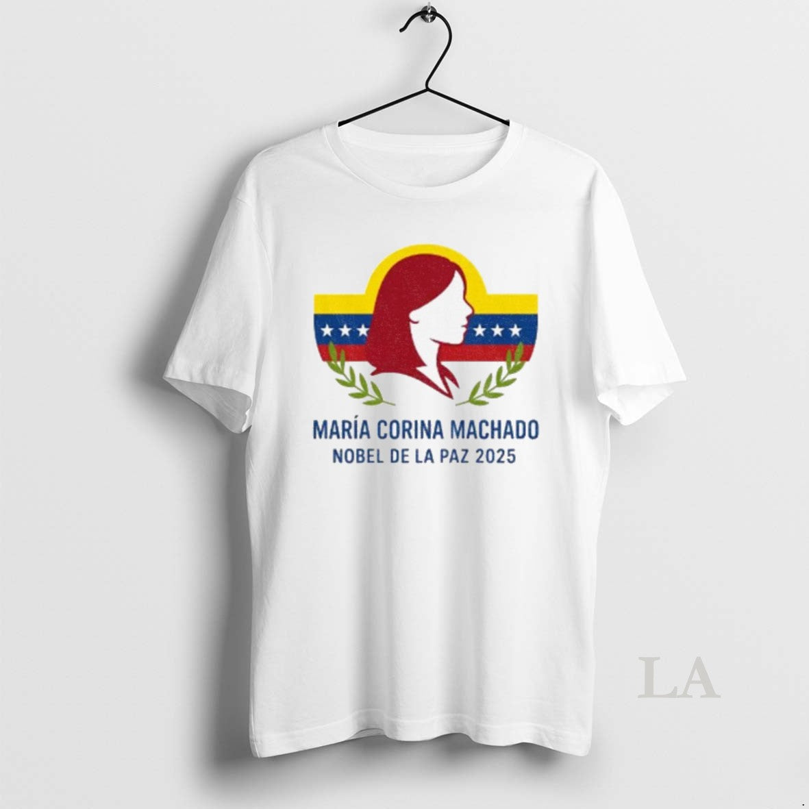 Original Maria Corina Machado Nobel Peace Prize - Adult & Kids T-Shirts, Sweatshirts & Hoodies apparel design preview 1