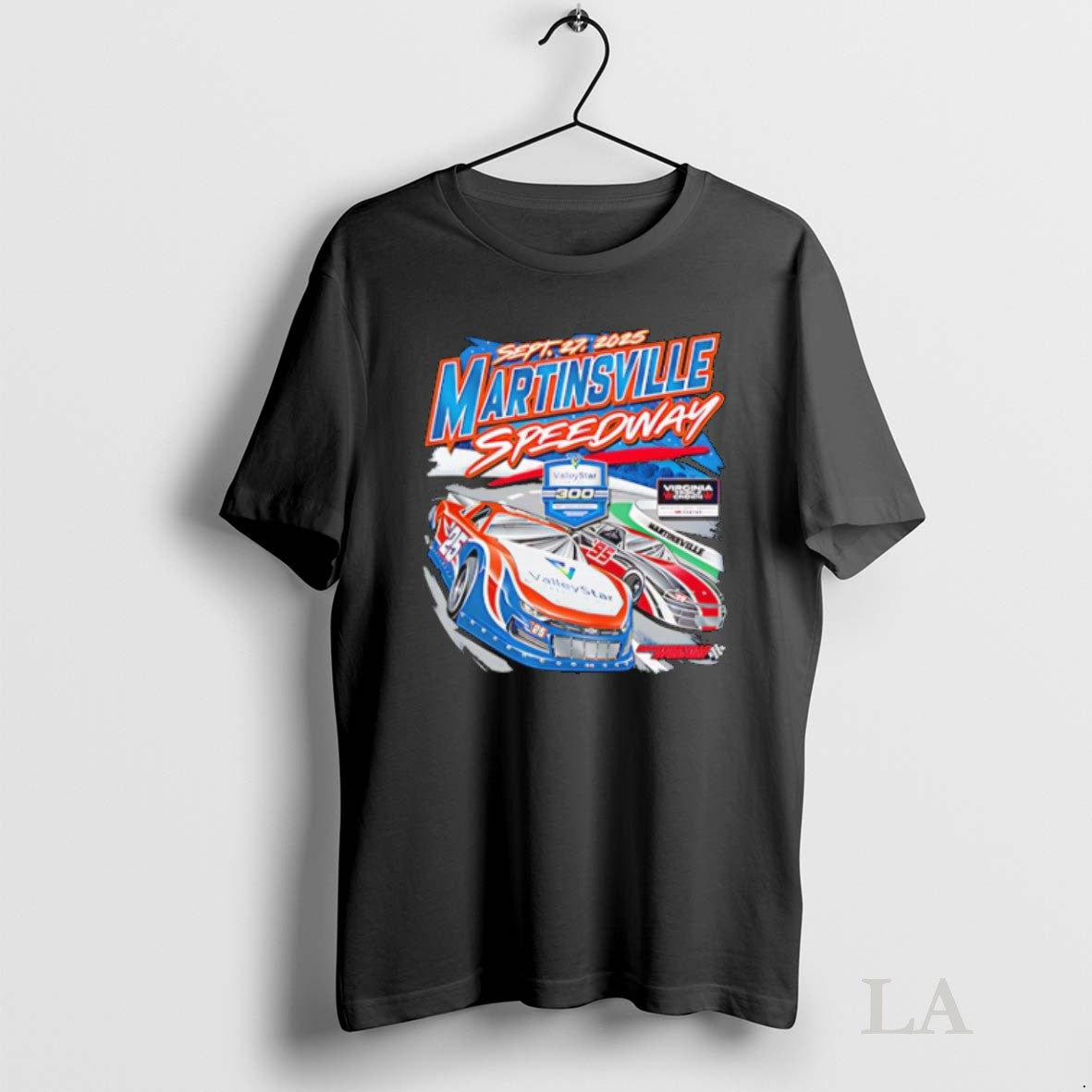 Original Martinsville Speedway Valley Star 2025 - Adult & Kids T-Shirts, Sweatshirts & Hoodies apparel design preview 1