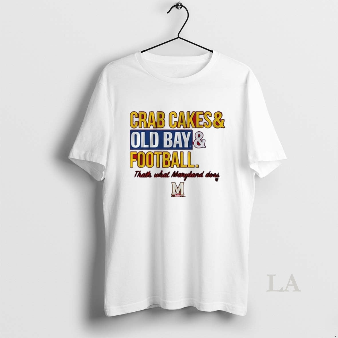 Original Maryland Terrapins Crab Cakes And Old Bay - Adult & Kids T-Shirts, Sweatshirts & Hoodies apparel design preview 1