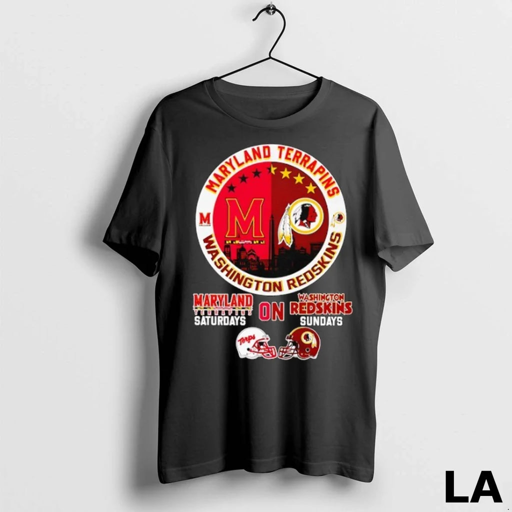 Original Maryland Terrapins On Saturdays And - Adult & Kids T-Shirts, Sweatshirts & Hoodies apparel design preview 1