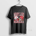 Original Maryland Vs Nebraska 2025 Gameday Matchup - Adult & Kids T-Shirts, Sweatshirts & Hoodies apparel design preview 1
