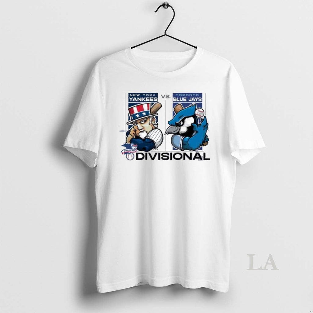 Original Mascot Yankees Vs Blue Jays 2025 Alds - Adult & Kids T-Shirts, Sweatshirts & Hoodies apparel design preview 1