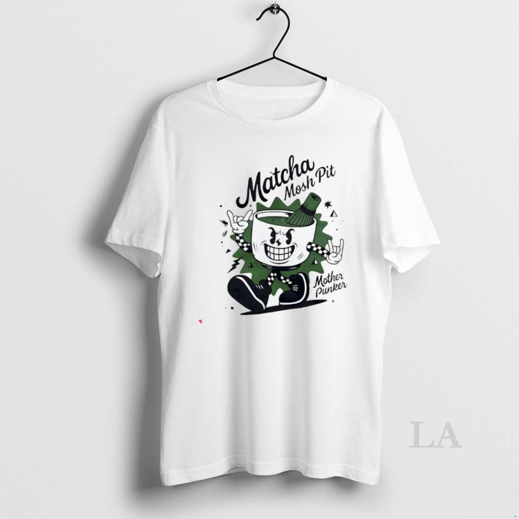Original Matcha Mosh Pit Mother Punker Graphic - Adult & Kids T-Shirts, Sweatshirts & Hoodies apparel design preview 1