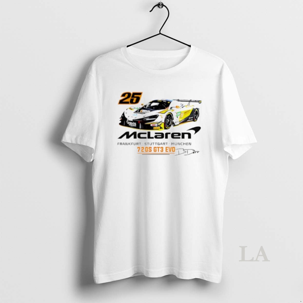 Original Mclaren Ben Dorr Graphic Signature - Adult & Kids T-Shirts, Sweatshirts & Hoodies apparel design preview 1