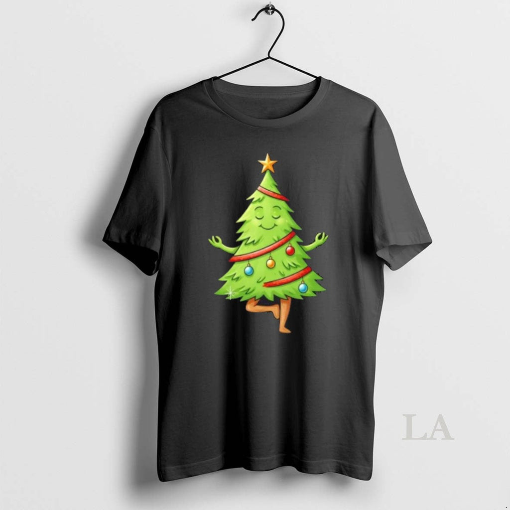 Original Meditating Christmas Tree - Adult & Kids T-Shirts, Sweatshirts & Hoodies apparel design preview 1