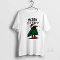 Original Merry F Caw Christmas - Adult & Kids T-Shirts, Sweatshirts & Hoodies apparel design preview 1