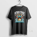 Original Merry Crisis Skull On Chimney Christmas - Adult & Kids T-Shirts, Sweatshirts & Hoodies apparel design preview 1