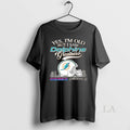 Original Miami Dolphins Yes Im Old But I Saw - Adult & Kids T-Shirts, Sweatshirts & Hoodies apparel design preview 1
