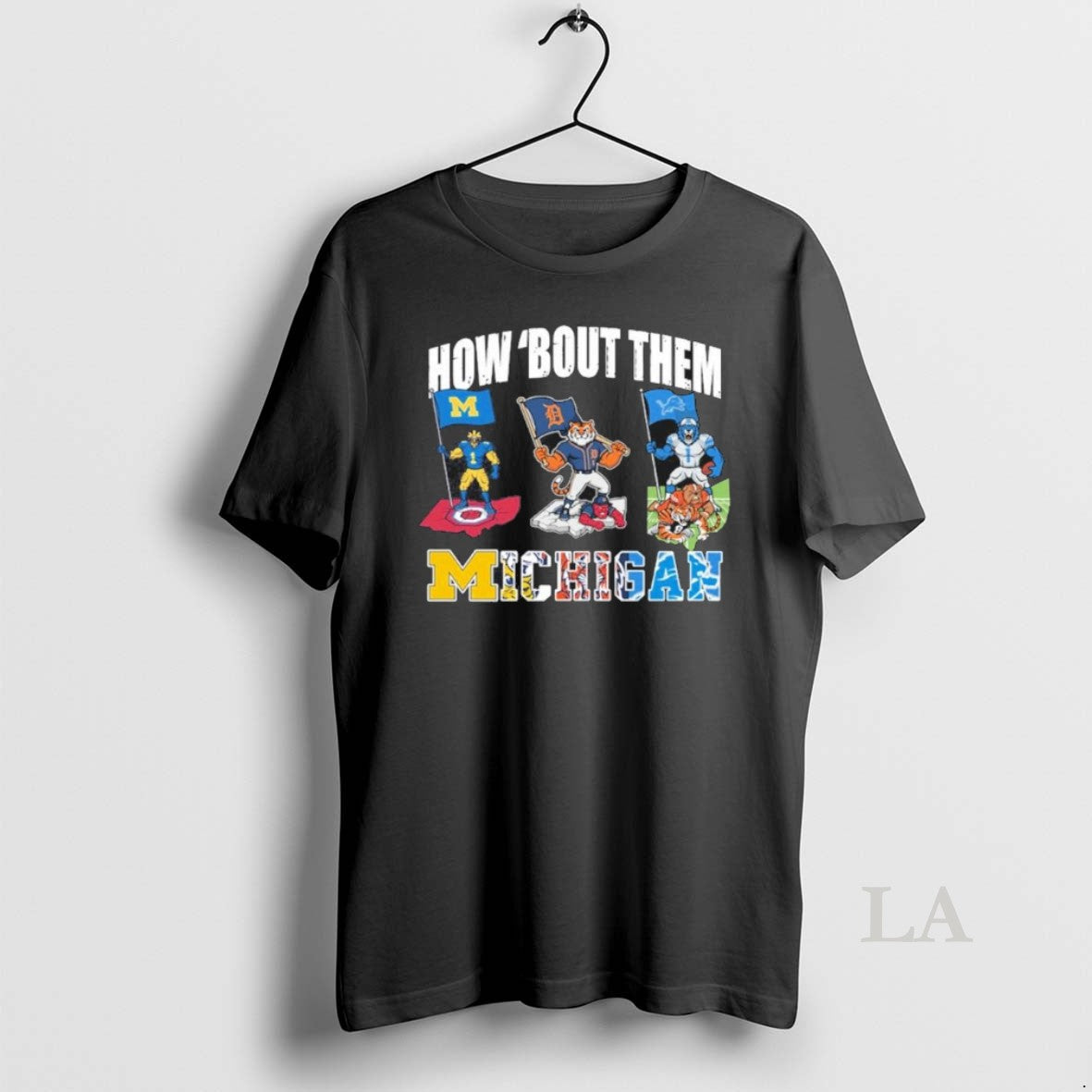 Original Michigan Sports How Bout Them Team - Adult & Kids T-Shirts, Sweatshirts & Hoodies apparel design preview 1