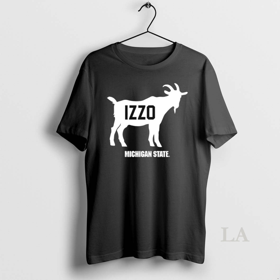 Original Michigan State Spartans Basketball Izzo Goat - Adult & Kids T-Shirts, Sweatshirts & Hoodies apparel design preview 1