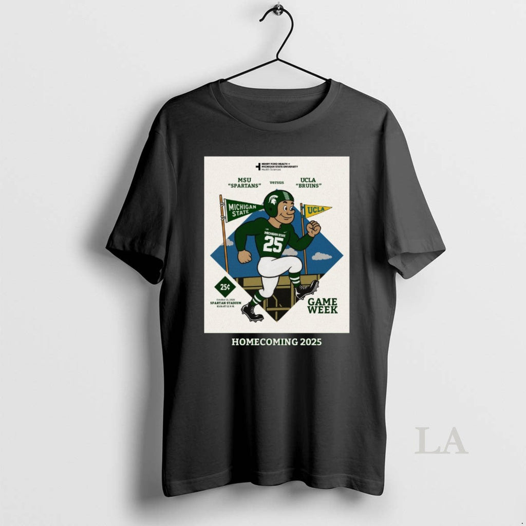 Original Michigan State Spartans Vs Ucla Bruins - Adult & Kids T-Shirts, Sweatshirts & Hoodies apparel design preview 1