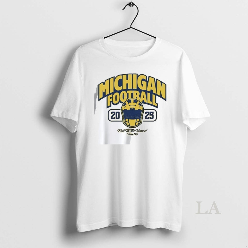Original Michigan Wolverines 2025 Hail To The Victory - Adult & Kids T-Shirts, Sweatshirts & Hoodies apparel design preview 1