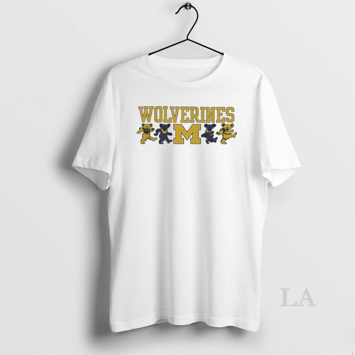Original Michigan Wolverines X Grateful Dead Mascot - Adult & Kids T-Shirts, Sweatshirts & Hoodies apparel design preview 1